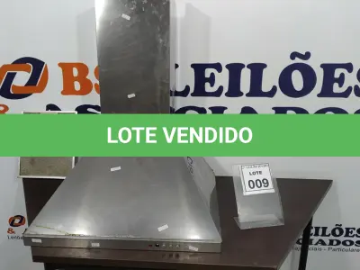 LOTE 009 - 01 COIFA 60CM MARCA CONTINENTAL. (NO ESTADO) ATENÇÃO! FAZER A VISITAÇÃO ANTES DE ARREMATAR, NÃO SABEMOS SE FUNCIONA. LEILÃO NÃO TEM GARANTIA E NEM DEVOLUÇÃO, SUJEITO A POSSÍVEIS AVARIAS VISÍVEIS/OCULTAS E/OU AUSÊNCIA DE COMPONENTES.