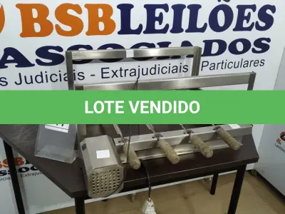 LOTE 017 - 01 GIRA ESPETO 60CM. (NO ESTADO) ATENÇÃO! FAZER A VISITAÇÃO ANTES DE ARREMATAR, NÃO SABEMOS SE FUNCIONA. LEILÃO NÃO TEM GARANTIA E NEM DEVOLUÇÃO, SUJEITO A POSSÍVEIS AVARIAS VISÍVEIS/OCULTAS E/OU AUSÊNCIA DE COMPONENTES.