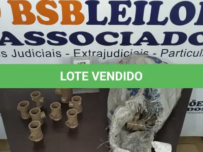 LOTE 058 - 01 LOTE COM GRANDE QUANTIDADE DE TÊ HIDRÁULICOS SOLDÁVEL DE MARCAS E MEDIDAS DIVERSOS. (NO ESTADO) ATENÇÃO! FAZER A VISITAÇÃO ANTES DE ARREMATAR, NÃO SABEMOS SE FUNCIONA. LEILÃO NÃO TEM GARANTIA E NEM DEVOLUÇÃO, SUJEITO A POSSÍVEIS AVARIAS VISÍVEIS/OCULTAS E/OU AUSÊNCIA DE COMPONENTES.