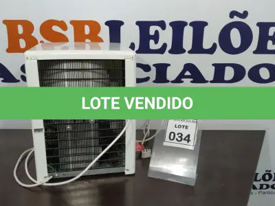 LOTE 034 - 01 PURIFICADOR DE ÁGUA. (NO ESTADO) ATENÇÃO! FAZER A VISITAÇÃO ANTES DE ARREMATAR, NÃO SABEMOS SE FUNCIONA. LEILÃO NÃO TEM GARANTIA E NEM DEVOLUÇÃO, SUJEITO A POSSÍVEIS AVARIAS VISÍVEIS/OCULTAS E/OU AUSÊNCIA DE COMPONENTES.