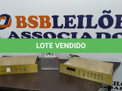 LOTE 062 - 01 APARELHO PROGRAMADOR DE ÁUDIO. (NO ESTADO) ATENÇÃO! FAZER A VISITAÇÃO ANTES DE ARREMATAR, NÃO SABEMOS SE FUNCIONA. LEILÃO NÃO TEM GARANTIA E NEM DEVOLUÇÃO, SUJEITO A POSSÍVEIS AVARIAS VISÍVEIS/OCULTAS E/OU AUSÊNCIA DE COMPONENTES.