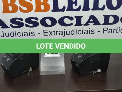 LOTE 022 - 02 IMPRESSORAS DE CUPOM MARCA BEMATECH. (NO ESTADO) ATENÇÃO! FAZER A VISITAÇÃO ANTES DE ARREMATAR, NÃO SABEMOS SE FUNCIONA. LEILÃO NÃO TEM GARANTIA E NEM DEVOLUÇÃO, SUJEITO A POSSÍVEIS AVARIAS VISÍVEIS/OCULTAS E/OU AUSÊNCIA DE COMPONENTES.