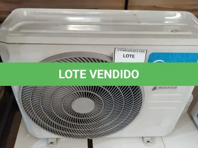 LOTE 039 - 01 CONDENSADORA MIDEA INVERT.18.000BTUS (NO ESTADO EM QUE SE ENCONTRA. SUJEITO A AVARIAS OCULTAS/VISÍVEIS.)