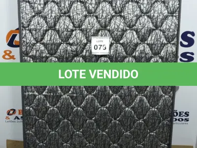 LOTE 078 - 01 COLCHÃO SOLTEIRO. (NO ESTADO EM QUE SE ENCONTRA. SUJEITO A AVARIAS OCULTAS/VISÍVEIS.)  BJ7201T
