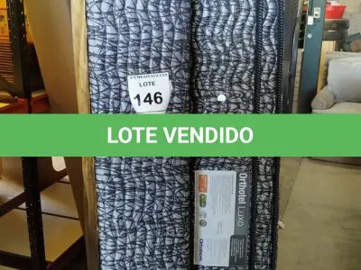 LOTE 146 - 01 COLCHÃO SOLTEIRO. (NO ESTADO EM QUE SE ENCONTRA. SUJEITO A AVARIAS OCULTAS/VISÍVEIS.) BJ7223W