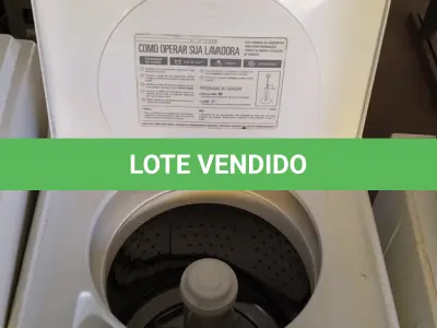 LOTE 349 - 01 MÁQUINA DE LAVAR MARCA BRASTEMP 10KG 110V. (NO ESTADO) ATENÇÃO! FAZER A VISITAÇÃO ANTES DE ARREMATAR, NÃO SABEMOS SE FUNCIONA. LEILÃO NÃO TEM GARANTIA E NEM DEVOLUÇÃO, SUJEITO A POSSÍVEIS AVARIAS VISÍVEIS/OCULTAS E/OU AUSÊNCIA DE COMPONENTES.