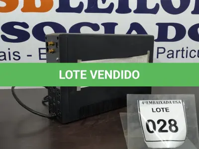 LOTE 028 - 01 APC UPS UNIT. (NO ESTADO EM QUE SE ENCONTRA. SUJEITO A AVARIAS OCULTAS/VISÍVEIS.) 3B1411X18376