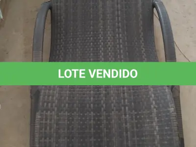 LOTE 149 - 01 CADEIRA DE JARDIM. (NO ESTADO EM QUE SE ENCONTRA. SUJEITO A AVARIAS OCULTAS/VISÍVEIS.) AV9525S