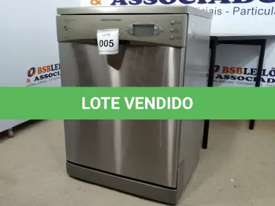 LOTE 005 - 01 LAVA LOUÇA BRASTEMP 127VOLTS. (NO ESTADO EM QUE SE ENCONTRA. SUJEITO A AVARIAS OCULTAS/VISÍVEIS.)  BF8646F
