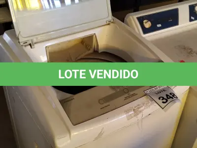 LOTE 348 - 01 MÁQUINA DE LAVAR ROUPAS BRASTEMP 6KG 220V. (NO ESTADO) ATENÇÃO! FAZER A VISITAÇÃO ANTES DE ARREMATAR, NÃO SABEMOS SE FUNCIONA. LEILÃO NÃO TEM GARANTIA E NEM DEVOLUÇÃO, SUJEITO A POSSÍVEIS AVARIAS VISÍVEIS/OCULTAS E/OU AUSÊNCIA DE COMPONENTES.