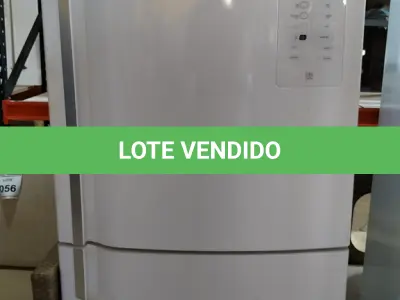 LOTE 055 - 01 GELADEIRA BRASTEMP INVERSE 220V. (NO ESTADO EM QUE SE ENCONTRA. SUJEITO A AVARIAS OCULTAS/VISÍVEIS.) AV9818T