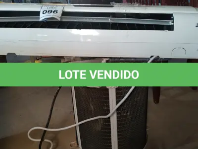 LOTE 096 - 01 AR CONDICIONADO SPRINGER 18.000BTUS. (NO ESTADO EM QUE SE ENCONTRA. SUJEITO A AVARIAS OCULTAS/VISÍVEIS.) BF8498R