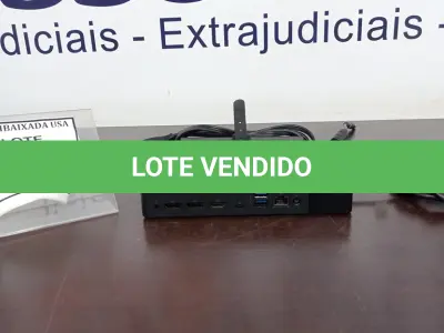 LOTE 157 - 01 DOCK STATION DELL USB TIPO C COM FONTE.  (NO ESTADO EM QUE SE ENCONTRA. SUJEITO A AVARIAS OCULTAS/VISÍVEIS.)