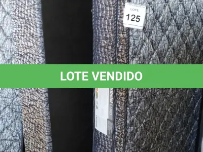 LOTE 125 - 01 COLCHÃO SOLTEIRO. (NO ESTADO EM QUE SE ENCONTRA. SUJEITO A AVARIAS OCULTAS/VISÍVEIS.) BJ7220F