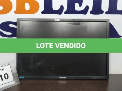 LOTE 010 - 01 MONITOR SAMSUNG 04J4HCLMA01150B. (NO ESTADO EM QUE SE ENCONTRA. SUJEITO A AVARIAS OCULTAS/VISÍVEIS.)