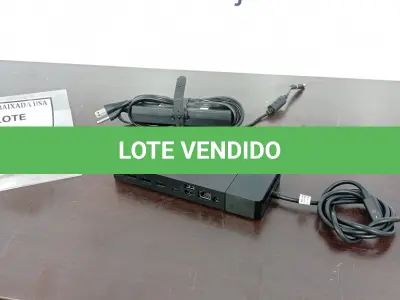 LOTE 157 - 01 DOCK STATION DELL USB TIPO C COM FONTE.  (NO ESTADO EM QUE SE ENCONTRA. SUJEITO A AVARIAS OCULTAS/VISÍVEIS.)