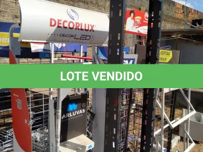 LOTE 321 - 01 LOTE COM VÁRIOS EXPOSITORES DE METAL. (NO ESTADO) ATENÇÃO! FAZER A VISITAÇÃO ANTES DE ARREMATAR, NÃO SABEMOS SE FUNCIONA. LEILÃO NÃO TEM GARANTIA E NEM DEVOLUÇÃO, SUJEITO A POSSÍVEIS AVARIAS VISÍVEIS/OCULTAS E/OU AUSÊNCIA DE COMPONENTES.