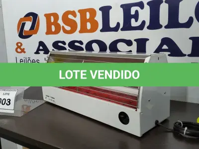 LOTE 003 - 01 LÂMPADA FLUORESCENTE PARA MOSCAS PARACLIPSE. (NO ESTADO EM QUE SE ENCONTRA. SUJEITO A AVARIAS OCULTAS/VISÍVEIS.)