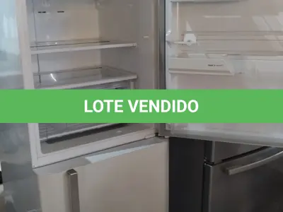LOTE 054 - 01 GELADEIRA ELECTROLUX 220V. (NO ESTADO EM QUE SE ENCONTRA. SUJEITO A AVARIAS OCULTAS/VISÍVEIS.)  BF8677E