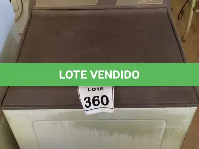 LOTE 360 - 01 MÁQUINA DE LAVAR MARCA BRASTEMP 5KG 220V. (NO ESTADO) ATENÇÃO! FAZER A VISITAÇÃO ANTES DE ARREMATAR, NÃO SABEMOS SE FUNCIONA. LEILÃO NÃO TEM GARANTIA E NEM DEVOLUÇÃO, SUJEITO A POSSÍVEIS AVARIAS VISÍVEIS/OCULTAS E/OU AUSÊNCIA DE COMPONENTES.