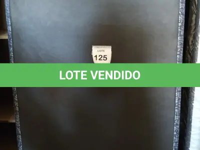 LOTE 125 - 01 COLCHÃO SOLTEIRO. (NO ESTADO EM QUE SE ENCONTRA. SUJEITO A AVARIAS OCULTAS/VISÍVEIS.) BJ7220F