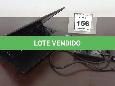 LOTE 156 - 01 DELL LAPTOP COM FONTE E SEM HD. (NO ESTADO EM QUE SE ENCONTRA. SUJEITO A AVARIAS OCULTAS/VISÍVEIS.) 619394