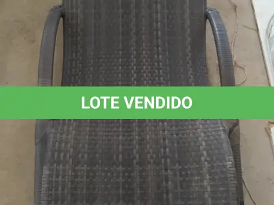 LOTE 131 - 01 CADEIRA DE JARDIM. (NO ESTADO EM QUE SE ENCONTRA. SUJEITO A AVARIAS OCULTAS/VISÍVEIS.) AV9525N