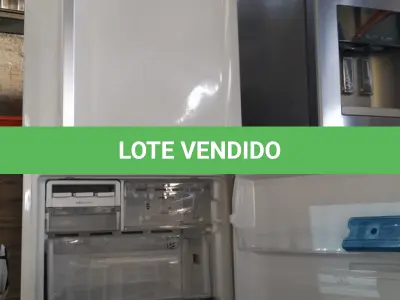 LOTE 054 - 01 GELADEIRA ELECTROLUX 220V. (NO ESTADO EM QUE SE ENCONTRA. SUJEITO A AVARIAS OCULTAS/VISÍVEIS.)  BF8677E