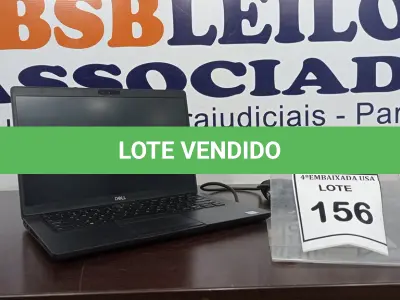 LOTE 156 - 01 DELL LAPTOP COM FONTE E SEM HD. (NO ESTADO EM QUE SE ENCONTRA. SUJEITO A AVARIAS OCULTAS/VISÍVEIS.) 619394