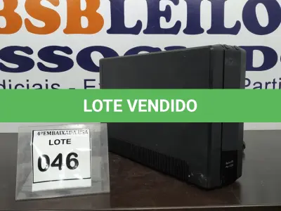 LOTE 046 - 01 APC UPS UNIT. (NO ESTADO EM QUE SE ENCONTRA. SUJEITO A AVARIAS OCULTAS/VISÍVEIS.) 3B1135X18443