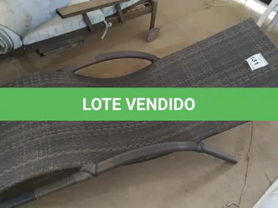 LOTE 131 - 01 CADEIRA DE JARDIM. (NO ESTADO EM QUE SE ENCONTRA. SUJEITO A AVARIAS OCULTAS/VISÍVEIS.) AV9525N