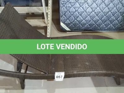 LOTE 057 - 01 CADEIRA DE JARDIM. (NO ESTADO EM QUE SE ENCONTRA. SUJEITO A AVARIAS OCULTAS/VISÍVEIS.) BH1647Y