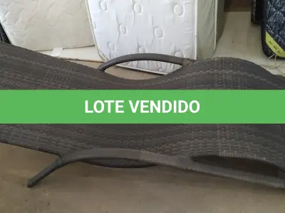 LOTE 149 - 01 CADEIRA DE JARDIM. (NO ESTADO EM QUE SE ENCONTRA. SUJEITO A AVARIAS OCULTAS/VISÍVEIS.) AV9525S
