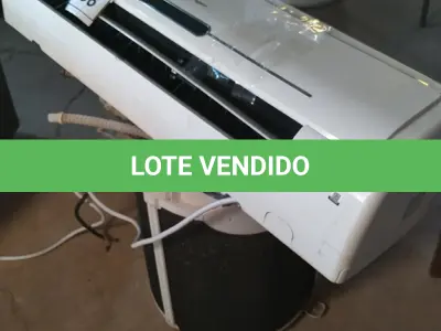 LOTE 096 - 01 AR CONDICIONADO SPRINGER 18.000BTUS. (NO ESTADO EM QUE SE ENCONTRA. SUJEITO A AVARIAS OCULTAS/VISÍVEIS.) BF8498R