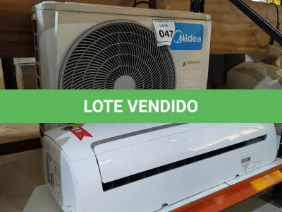 LOTE 047 - 01 AR CONDICIONADO SPRINGER 12.000 BTUS) (NO ESTADO EM QUE SE ENCONTRA. SUJEITO A AVARIAS OCULTAS/VISÍVEIS.) BF8503E