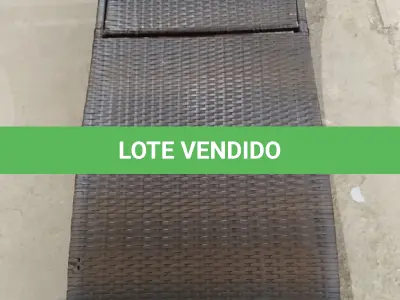LOTE 126 - 01 ESPREGUIÇADEIRA. (NO ESTADO EM QUE SE ENCONTRA. SUJEITO A AVARIAS OCULTAS/VISÍVEIS.) BH1638A
