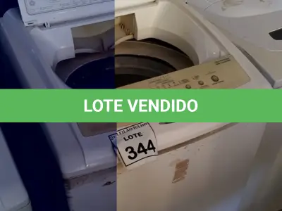 LOTE 344 - 01 MÁQUINA DE LAVAR ROUPAS BRASTEMP 220V. (NO ESTADO) ATENÇÃO! FAZER A VISITAÇÃO ANTES DE ARREMATAR, NÃO SABEMOS SE FUNCIONA. LEILÃO NÃO TEM GARANTIA E NEM DEVOLUÇÃO, SUJEITO A POSSÍVEIS AVARIAS VISÍVEIS/OCULTAS E/OU AUSÊNCIA DE COMPONENTES.