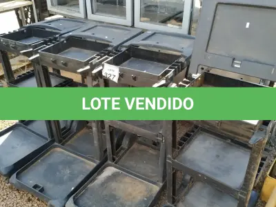 LOTE 327 - 04 CARRINHOS DE LIMPEZA INCOMPLETO. (NO ESTADO) ATENÇÃO! FAZER A VISITAÇÃO ANTES DE ARREMATAR, NÃO SABEMOS SE FUNCIONA. LEILÃO NÃO TEM GARANTIA E NEM DEVOLUÇÃO, SUJEITO A POSSÍVEIS AVARIAS VISÍVEIS/OCULTAS E/OU AUSÊNCIA DE COMPONENTES.