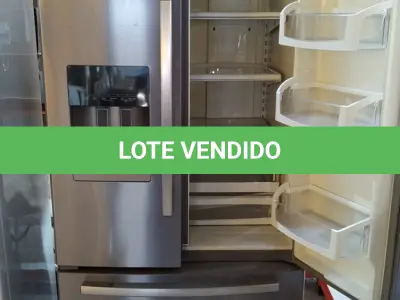 LOTE 053 - 01 GELADEIRA 03 PORTAS WHIRLPOOL 127VOLTS. (NO ESTADO EM QUE SE ENCONTRA. SUJEITO A AVARIAS OCULTAS/VISÍVEIS.) AV9685N