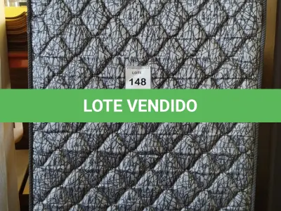 LOTE 148 - 01 COLCHÃO SOLTEIRO. (NO ESTADO EM QUE SE ENCONTRA. SUJEITO A AVARIAS OCULTAS/VISÍVEIS.) AU2473W