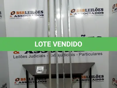 LOTE 265 - 04 CANTONEIRAS DE AÇO. (NO ESTADO) ATENÇÃO! FAZER A VISITAÇÃO ANTES DE ARREMATAR, NÃO SABEMOS SE FUNCIONA. LEILÃO NÃO TEM GARANTIA E NEM DEVOLUÇÃO, SUJEITO A POSSÍVEIS AVARIAS VISÍVEIS/OCULTAS E/OU AUSÊNCIA DE COMPONENTES.