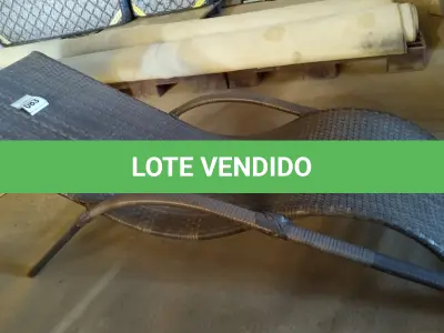 LOTE 083 - 01 CADEIRA DE JARDIM. (NO ESTADO EM QUE SE ENCONTRA. SUJEITO A AVARIAS OCULTAS/VISÍVEIS.) AV9407B