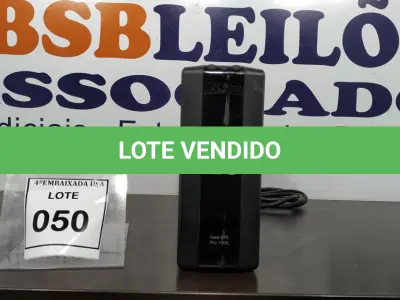 LOTE 050 - 01 APC UPS UNIT. (NO ESTADO EM QUE SE ENCONTRA. SUJEITO A AVARIAS OCULTAS/VISÍVEIS.) 3B1031X19537