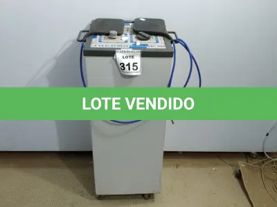 LOTE 315 - 01 EQUIPAMENTO THEMOPULSE. (NO ESTADO) ATENÇÃO! FAZER A VISITAÇÃO ANTES DE ARREMATAR, NÃO SABEMOS SE FUNCIONA, LEILÃO NÃO TEM GARANTIA E NEM DEVOLUÇÃO, SUJEITO A POSSÍVEIS AVARIAS VISÍVEIS/OCULTAS E/OU AUSÊNCIA DE COMPONENTES.