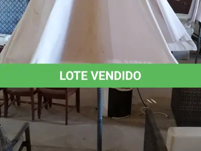 LOTE 104 - 01 GUARDA SOL. (NO ESTADO EM QUE SE ENCONTRA. SUJEITO A AVARIAS OCULTAS/VISÍVEIS.) BH1638R