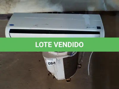LOTE 084 - 01 AR CONDICIONADO SPRINGER 12.000BTUS. (NO ESTADO EM QUE SE ENCONTRA. SUJEITO A AVARIAS OCULTAS/VISÍVEIS.)