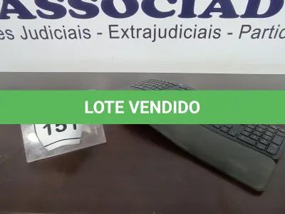 LOTE 151 - 01 TECLADO WIRELES LOGI. ERGO K860. (NO ESTADO EM QUE SE ENCONTRA. SUJEITO A AVARIAS OCULTAS/VISÍVEIS.)
