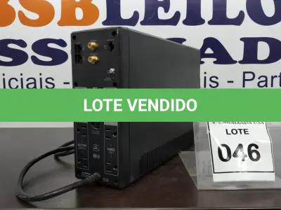 LOTE 046 - 01 APC UPS UNIT. (NO ESTADO EM QUE SE ENCONTRA. SUJEITO A AVARIAS OCULTAS/VISÍVEIS.) 3B1135X18443