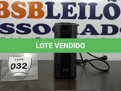 LOTE 032 - 01 APC UPS UNIT. (NO ESTADO EM QUE SE ENCONTRA. SUJEITO A AVARIAS OCULTAS/VISÍVEIS.) 3B1031X18515