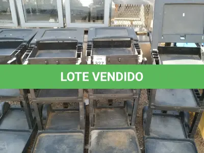 LOTE 327 - 04 CARRINHOS DE LIMPEZA INCOMPLETO. (NO ESTADO) ATENÇÃO! FAZER A VISITAÇÃO ANTES DE ARREMATAR, NÃO SABEMOS SE FUNCIONA. LEILÃO NÃO TEM GARANTIA E NEM DEVOLUÇÃO, SUJEITO A POSSÍVEIS AVARIAS VISÍVEIS/OCULTAS E/OU AUSÊNCIA DE COMPONENTES.